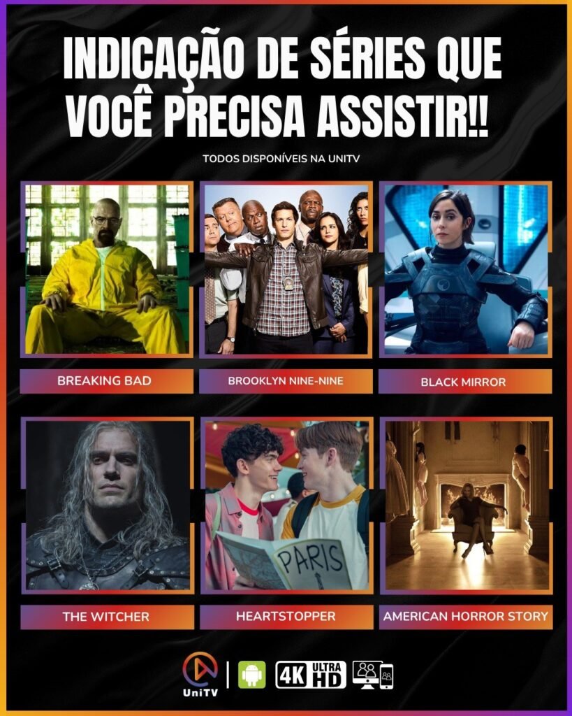 series para assistir na UniTV